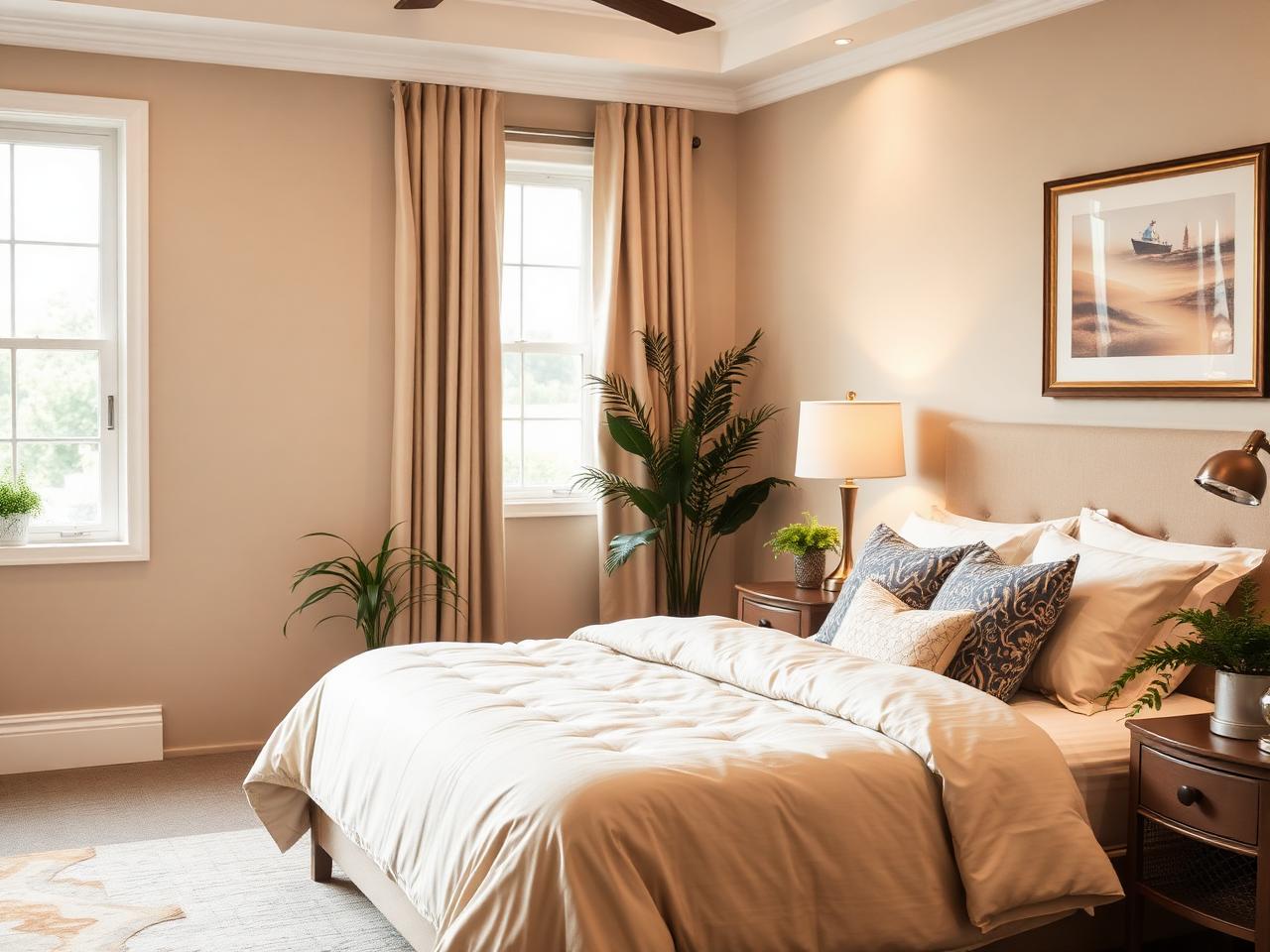 Cozy private bedroom suite